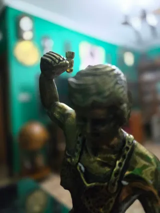 Figura Bronce Herreros Escultor Victor Rousseau