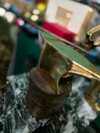 Figura Bronce Herreros Escultor Victor Rousseau