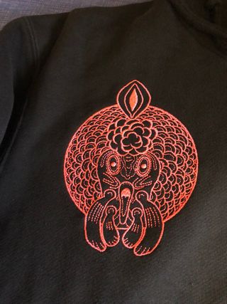 Felpa Adidas Nera con Stampe