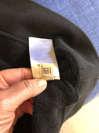 Felpa Adidas Nera con Stampe