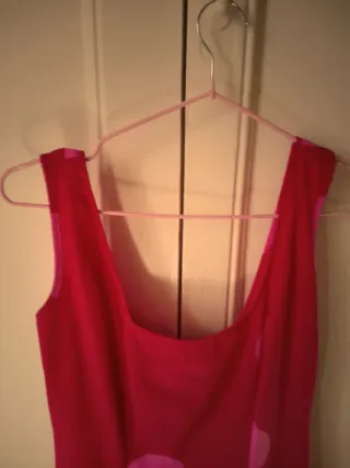 Traje de flamenca volantes lunares