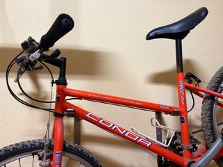 Bicicleta Conor pro 3000 naranja.