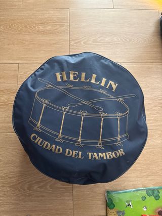 Tambor de madera 38 doble bordonera