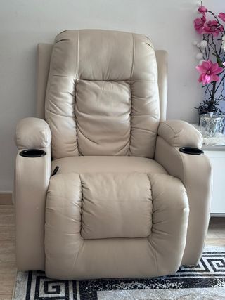 Sillón relax eléctrico HOMCOM con masaje y calor.