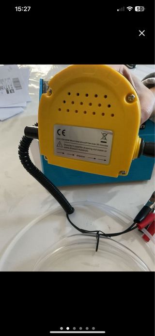 Pompa estrazione liquidi 12V