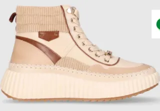 Botas Chika10 Talla 37 Beige/Marrón Nuevas