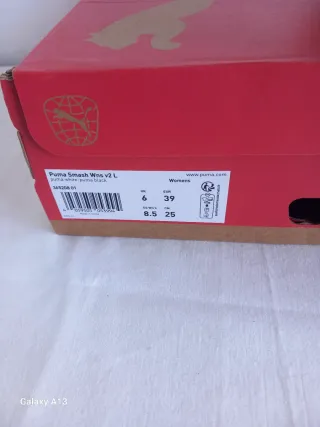 Puma Smash V2 Zapatillas Blancas y Negras