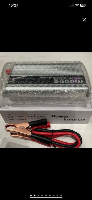 Inverter 2000W 12V DC a 220V AC