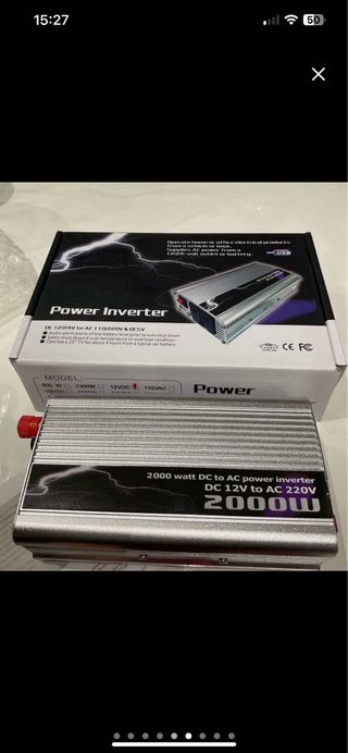 Inverter 2000W 12V DC a 220V AC