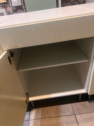 Módulos de cocina Ikea beige. Tengo la encimera tb