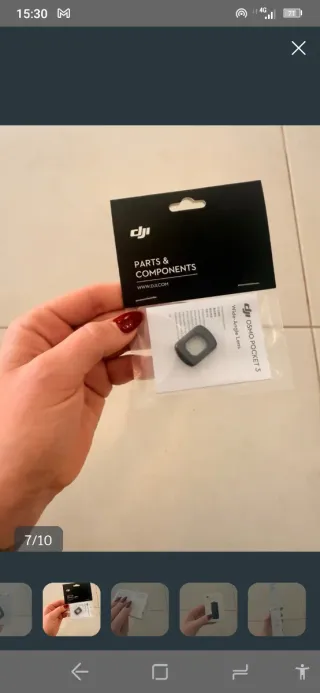 Filtro Niebla Negro Osmo Pocket 3 INSYOO