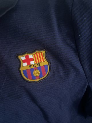 Camiseta Polo Barcelona Nike Azul Original