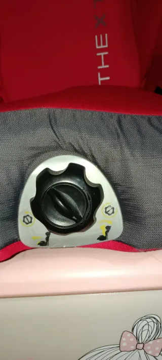 Silla coche Isofix roja