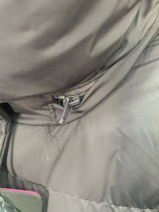 Piumino donna Nolita vera piuma grigio nero