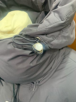 Piumino donna Nolita vera piuma grigio nero