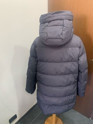 Piumino donna Nolita vera piuma grigio nero