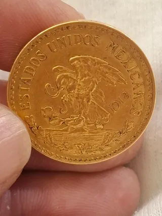 Moneda Oro 20 pesos '18