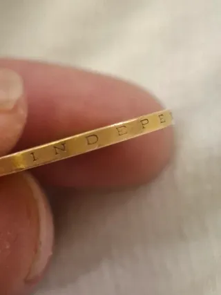 Moneda Oro 20 pesos '18