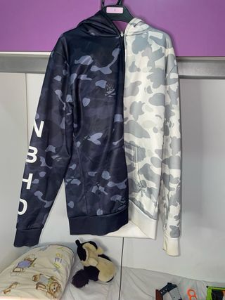 Sudadera BAPE Camuflaje Dividida