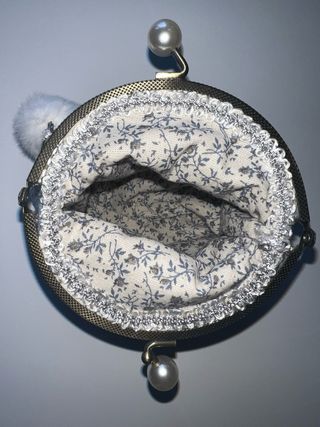 Porta-moedas artesanal (100% feito à mão)