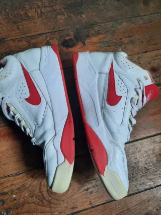 Nike Hombre Blancas y Rojas Originales