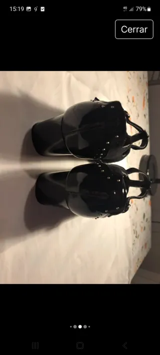 Zapatos Pitillos Negros Mujer