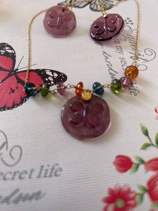 Conjunto Tous Mariposa Morado
