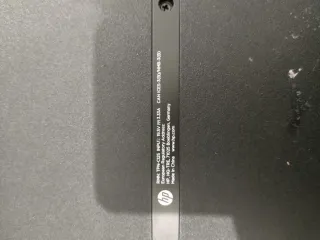 Portátil HP Azul y Negro