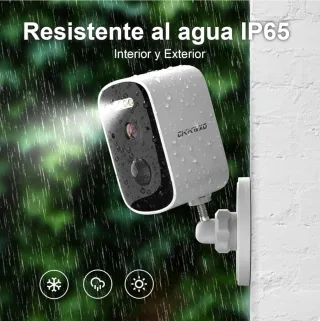 Cámara Vigilancia Exterior Solar WiFi Alexa