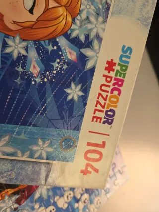 Puzzle Frozen Elsa y Anna. Completo