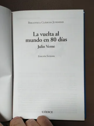 La vuelta al mundo en 80 días - Julio Verne