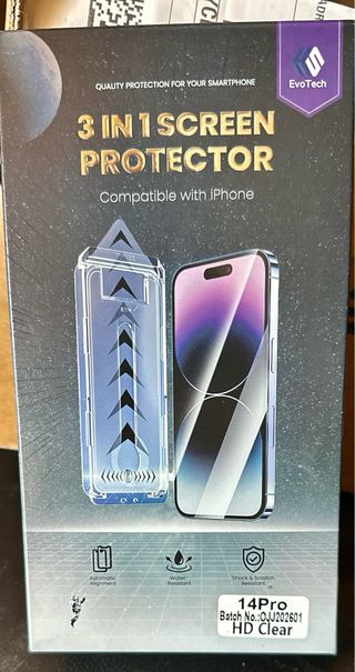Protector Pantalla iPhone 14 Pro EvoTech