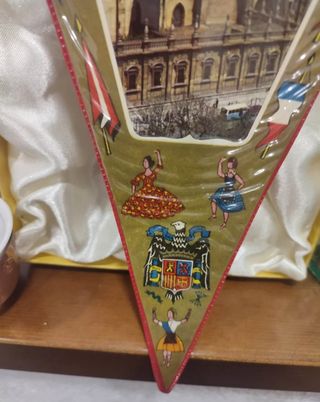 Banderín Sevilla precioso de los años 50