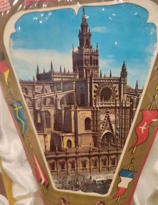 Banderín Sevilla precioso de los años 50