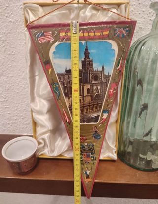 Banderín Sevilla precioso de los años 50