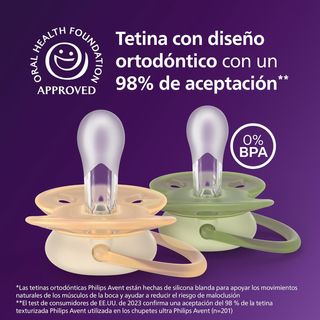 Philips Avent chupetes ultra soft: diseño anatómic