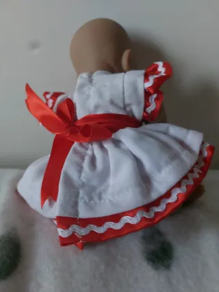 Vestido de bebe reborn ideal para barriguitas.