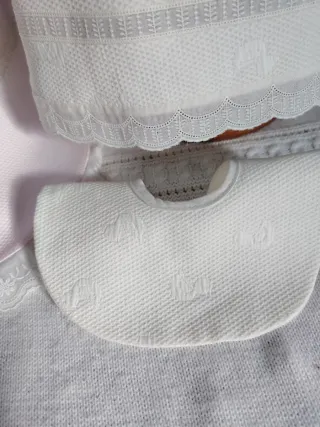 Lote Ropa Bebé Niña: Vestido y faldón cintura