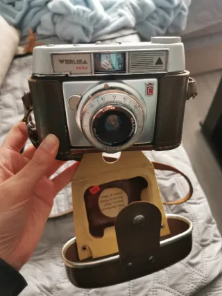 Cámara Werlisa Color Plata y Marrón