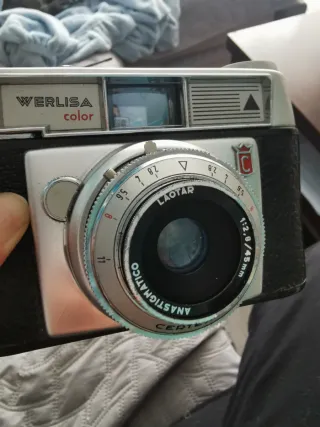 Cámara Werlisa Color Plata y Marrón