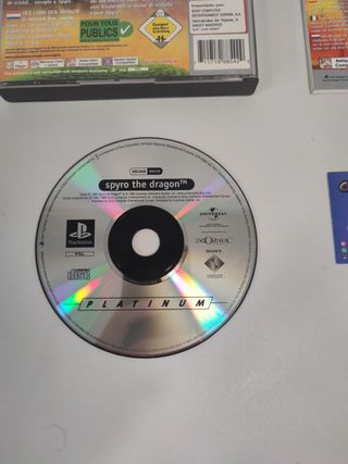 Spyro the Dragon PS1 Platinum