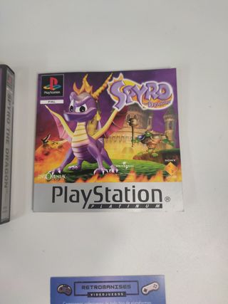 Spyro the Dragon PS1 Platinum