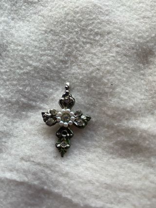 Aderezo Fallera Niña Plata