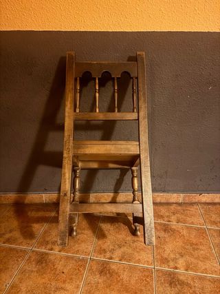 Lote Sillas Castellanas Madera