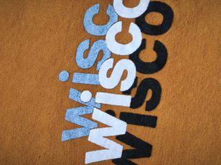 Camiseta Champion Vintage Wisconsin 70s/80s