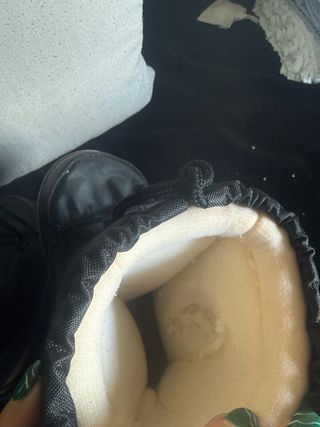 Botas de Nieve Negras.