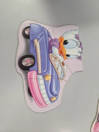 Puzzle Minnie Mouse y varios. Incompleto