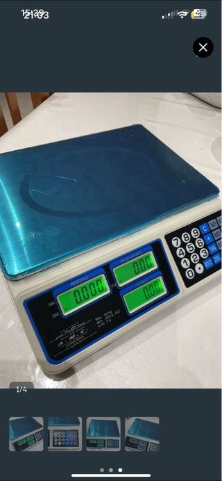 Bilancia Digitale Professionale 40 Kg ACS-809T