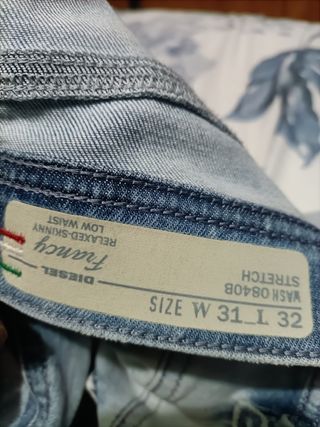 Vaqueros Diesel Hombre Talla 31