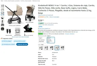 Carrito Kinderkraft NEWLY 4 en 1